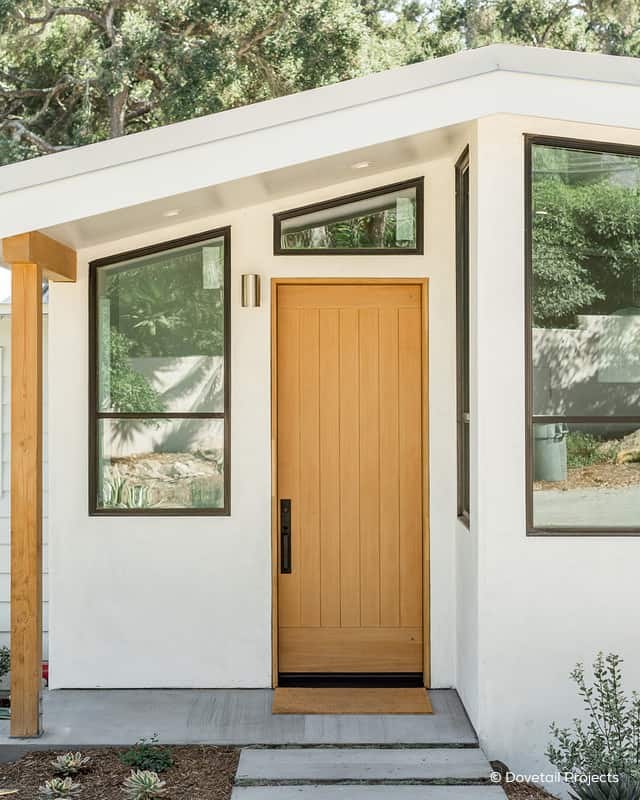 Wooden door