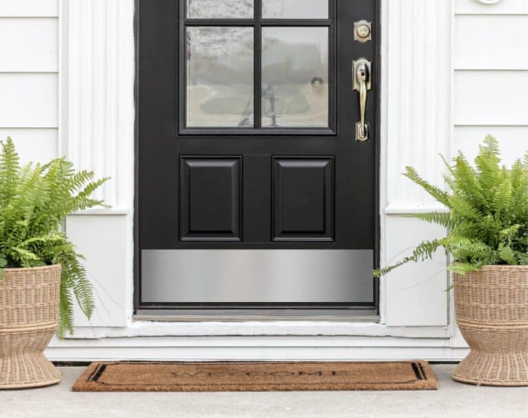 Kick Plates: Effortless Design to Improve Your Front Door
