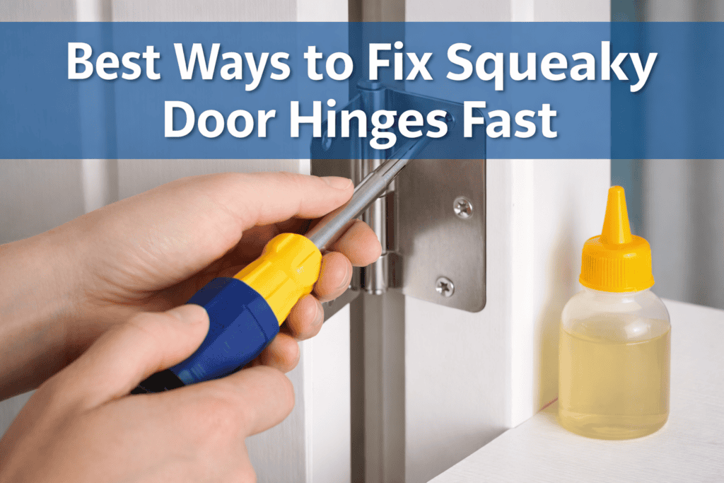 Best Ways to Fix Squeaky Door Hinges Fast