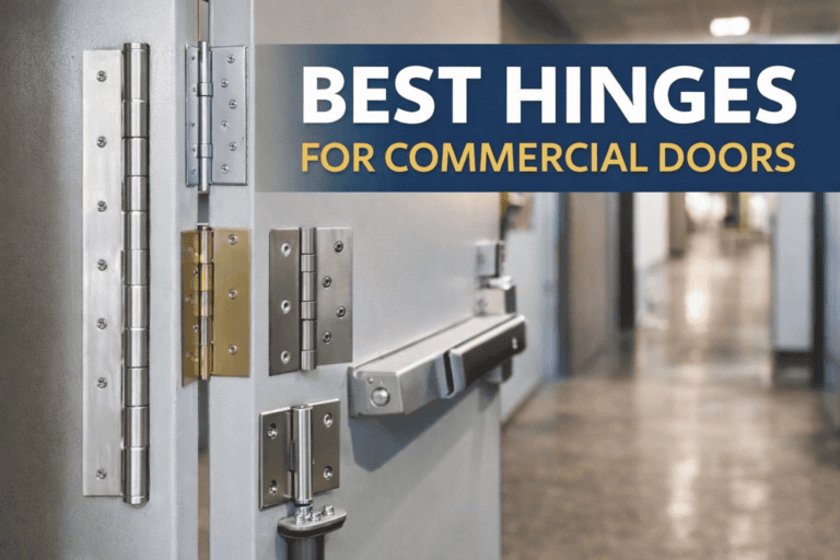 Best Hinges for Commercial Doors: 7 Essential Types for Long-Term Performance