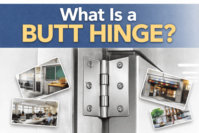 What Is a Butt Hinge?  5 Important Facts for Commercial Doors